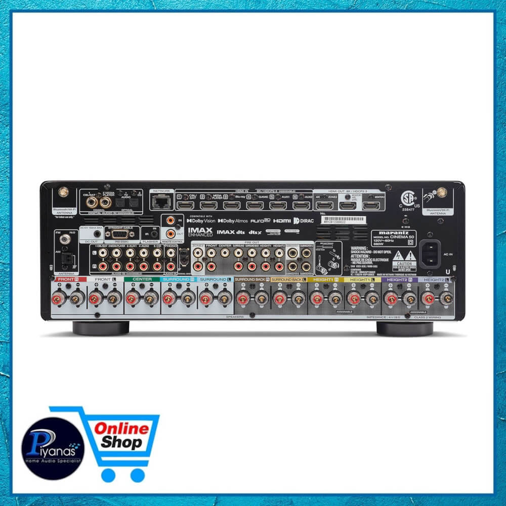 รีซีฟเวอร์ MARANTZ : CINEMA-50 (BLACK)